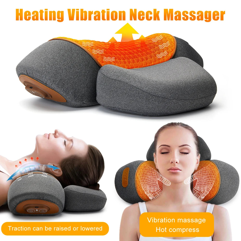 3-in-1 Electric Warming Support Pillow