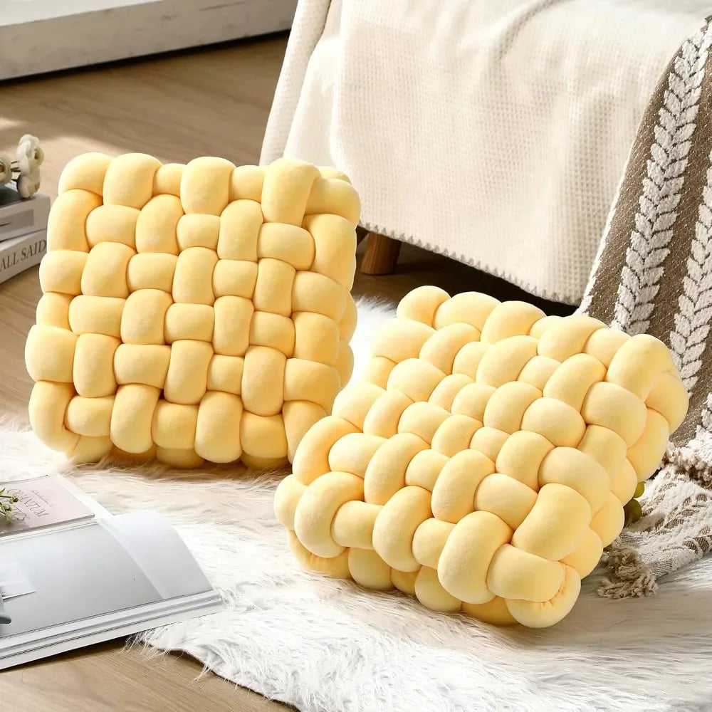 Knotted Throw Pillow