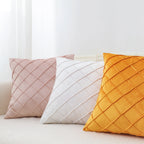 Geometric Velvet Throw Pillow Covers