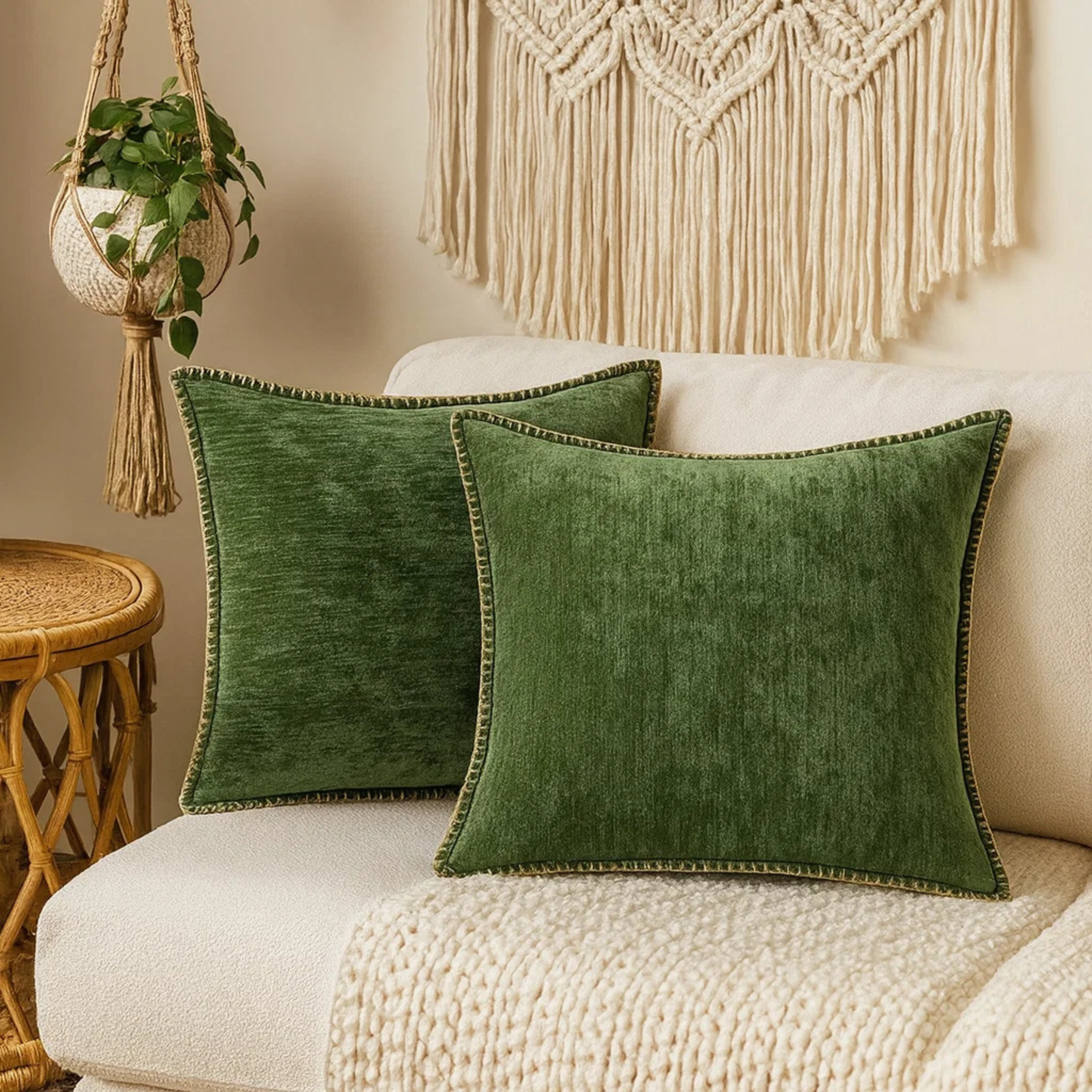 Luxury Chenille Decorative Sofa Cushion Covers